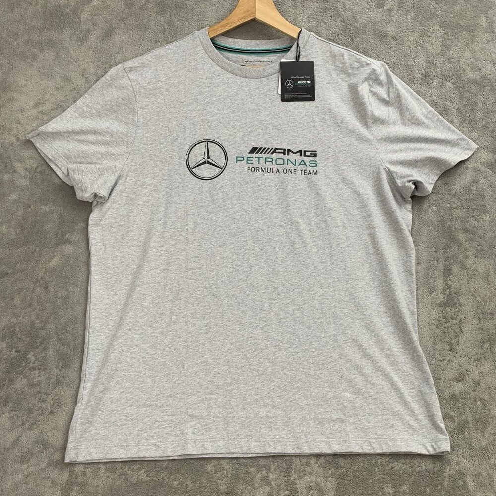 Mercedes AMG Petronas Gray Short Sleeve Tee